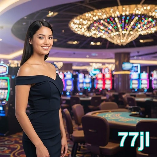 Players enjoying live casino games at 77jl